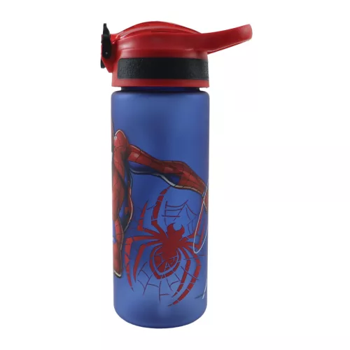 Pókember Evergreen műanyag matt szívószálas kulacs 600 ml