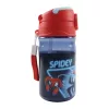 Pókember Spidey Glow műanyag szívószálas kulacs akasztóval 350 ml