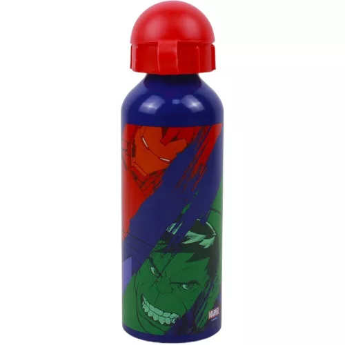 Bosszúállók Multicolour alumínium kulacs ivókupakkal 520 ml