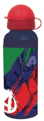 Bosszúállók Multicolour alumínium kulacs ivókupakkal 520 ml