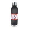 Marvel Black műanyag kulacs csavaros kupakkal 750 ml