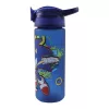 Sonic a sündisznó Fast Lane műanyag matt szívószálas kulacs 600 ml