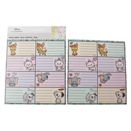 Disney Classics Babies füzetcímke 16 db-os