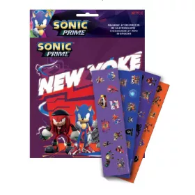   Sonic a sündisznó New Yoke matricás album 50 db matricával