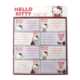 Hello Kitty Apple füzetcímke 16 db-os