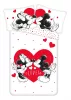 Disney Mickey, Minnie Love ágyneműhuzat 140×200cm, 70×90 cm