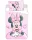Disney Minnie Powder Pink gyerek, ovis ágyneműhuzat 100×135 cm, 40×60 cm