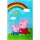 Peppa malac Together kéztörlő, arctörlő, törölköző 30x50 cm