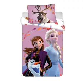   Disney Jégvarázs Wind gyerek, ovis ágyneműhuzat 100×135 cm, 40×60 cm