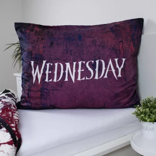 Wednesday Raven ágyneműhuzat 140×200cm, 70×90 cm Microfibre