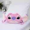 Disney Lilo és Stitch, A csillagkutya Angel Pink 3D formapárna, díszpárna 35 cm