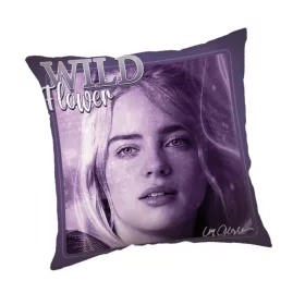 Billie Eilish Wild Flower párna, díszpárna 40x40 cm