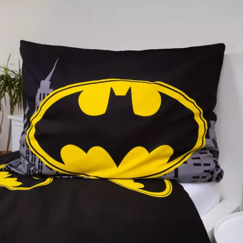 Batman The Emblem ágyneműhuzat 140×200cm, 70x90 cm