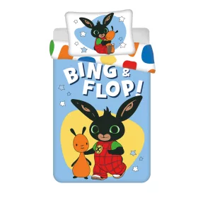 Bing Flop gyerek, ovis ágyneműhuzat 100×135cm, 40×60 cm
