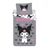 Hello Kitty Kuromi ágyneműhuzat 140×200cm, 70×90 cm