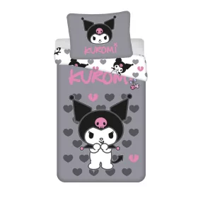 Hello Kitty Kuromi ágyneműhuzat 140×200cm, 70×90 cm