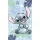 Disney Lilo és Stitch, a csillagkutya Ohana Blue kéztörlő, arctörlő, törölköző 30x50cm