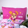 Mancs Őrjárat Pink Love ágyneműhuzat 140×200cm, 70×90 cm microfibre