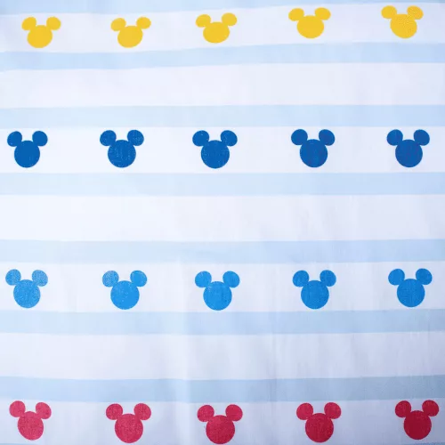 Disney Mickey Colors gyerek, ovis ágyneműhuzat 100×135cm, 40×60 cm