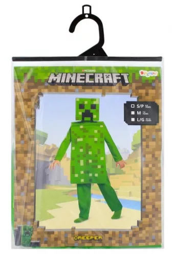 Minecraft Creeper Classic jelmez 3-4 év