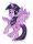 Én kicsi pónim Twilight fólia lufi 36 cm (WP)