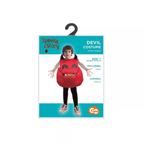 Ördög Red jelmez 92/104 cm