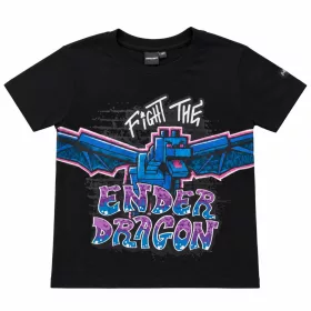   Minecraft Ender Dragon gyerek rövid póló, felső 8 - 12 év / 128 - 152 cm