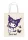 Hello Kitty Kuromi Butterfly vászontáska, bevásárlótáska 44 cm