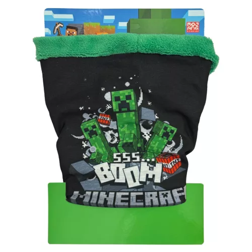Minecraft Boom sherpa gyerek sál, snood