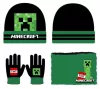 Minecraft Boom Deluxe gyerek sapka, sál és kesztyű szett 