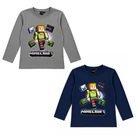   Minecraft Alex Adventure gyerek hosszú ujjú póló, felső 6 - 12 év / 116 - 152 cm