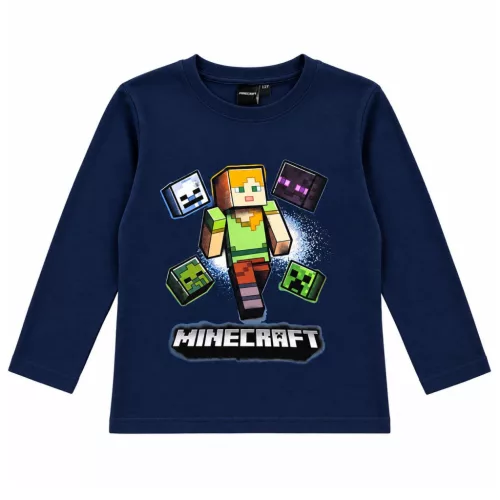 Minecraft Alex Adventure gyerek hosszú ujjú póló, felső 6 - 12 év / 116 - 152 cm
