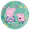 Peppa malac Messy Play papírtányér 8 db-os 20 cm FSC
