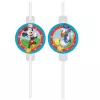 Disney Mickey Rock the House papír szívószál, 4 db-os szett FSC