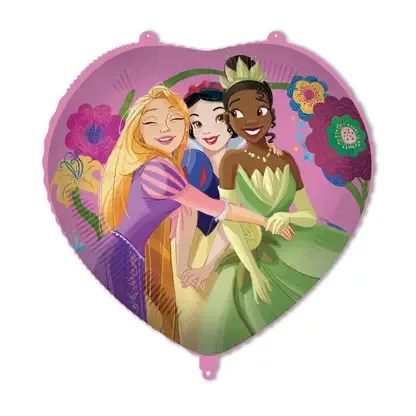 Disney Hercegnők Live Your Story Heart fólia lufi 46 cm