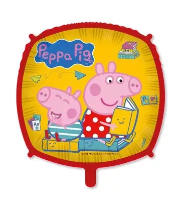 Peppa malac Messy Play Yellow fólia lufi 46 cm