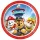 Mancs Őrjárat Rescue Heroes papírtányér 8 db-os 20 cm FSC