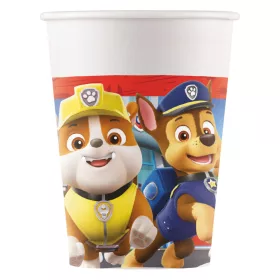   Mancs Őrjárat Rescue Heroes papír pohár 8 db-os 200 ml FSC
