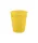 Sárga Yellow micro prémium műanyag pohár 250 ml