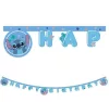 Disney Lilo és Stitch, A csillagkutya Angel Happy Birthday felirat FSC 2 m
