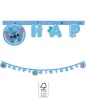 Disney Lilo és Stitch, A csillagkutya Angel Happy Birthday felirat FSC 2 m