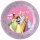 Disney Hercegnők Create Your World micro prémium műanyag lapostányér 4 db-os szett 21 cm