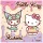 Hello Kitty Kuromi szalvéta 20 db-os 33x33 cm FSC