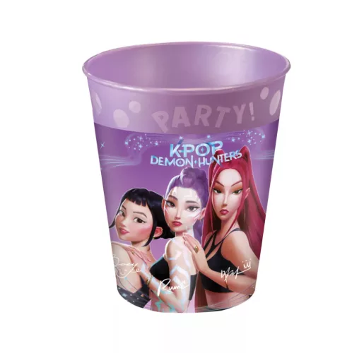 K-pop Démonvadászok Honmoon micro prémium műanyag pohár szett 4 db-os 250 ml