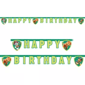 Mancs Őrjárat Dino Movie Happy Birthday felirat 200 cm FSC