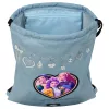 K-pop Démonvadászok Denim Dreams sporttáska, tornazsák 40 cm