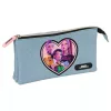 K-pop Démonvadászok Denim Dreams 3 rekeszes tolltartó 22 cm