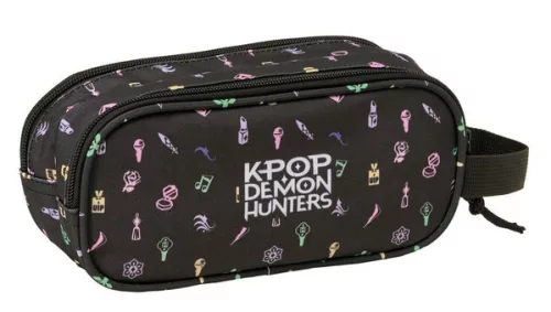 K-pop Démonvadászok Sound 2 rekeszes 3D tolltartó 21 cm