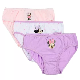   Disney Minnie Purple gyerek fehérnemű, bugyi 3 darab/csomag 3 - 8 év / 98 - 128 cm