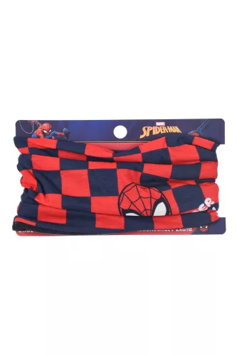 Pókember Checked gyerek sál, snood